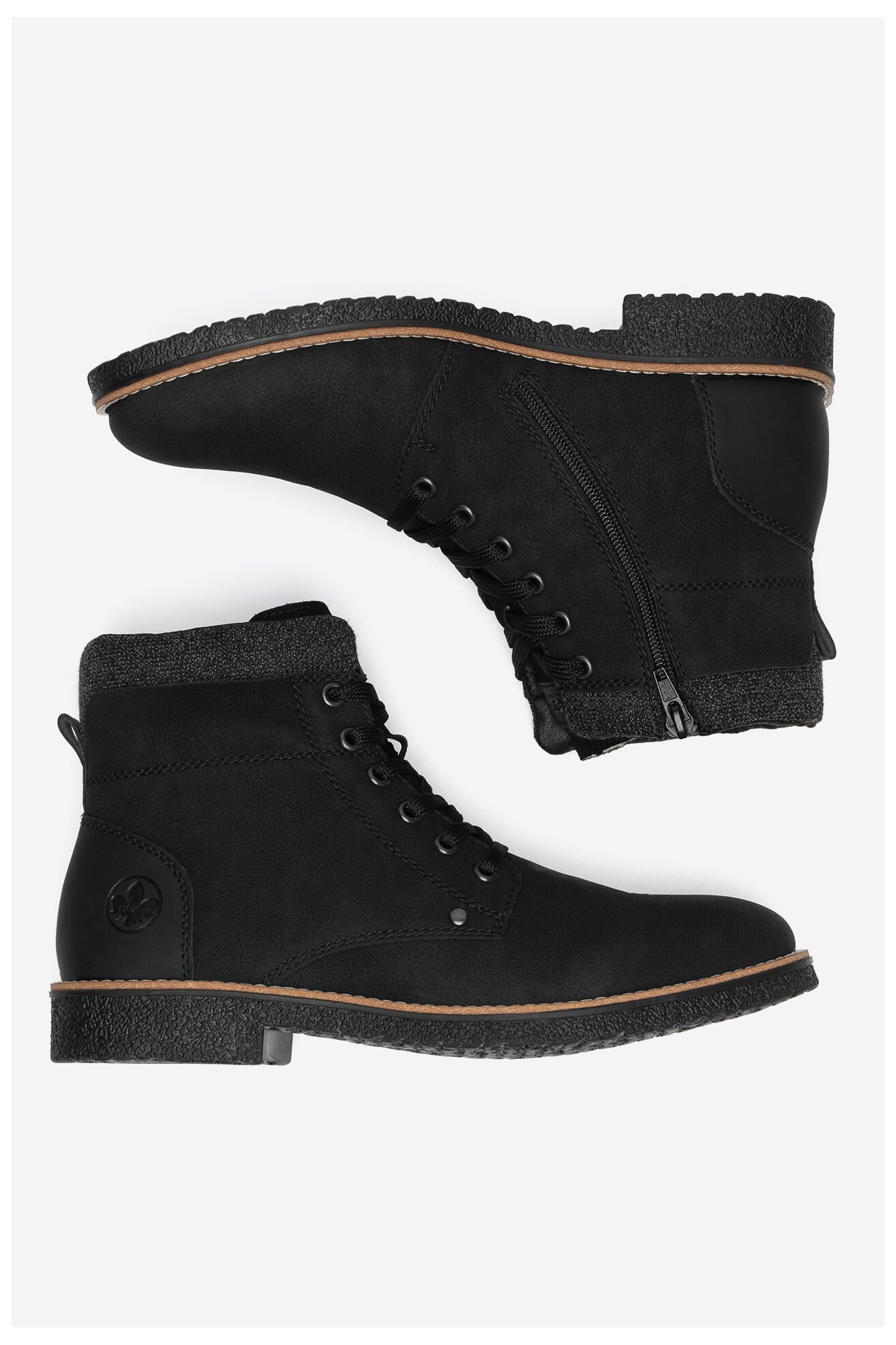 Bocanci Rieker 33640-01 NEGRU