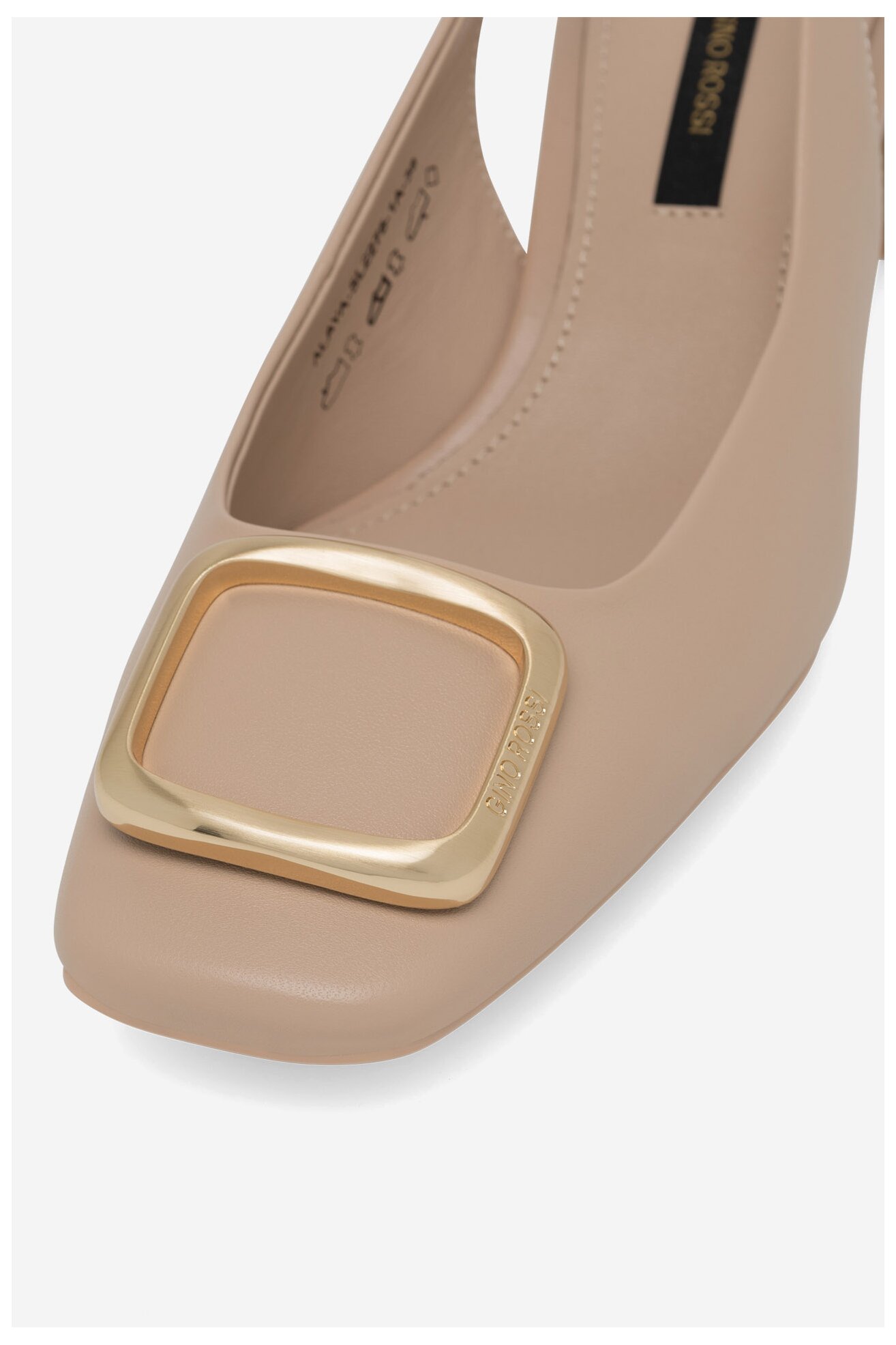 Туфлі-Човники Gino Rossi ALAYA-SL2275-1A БЕЖЕВИЙ