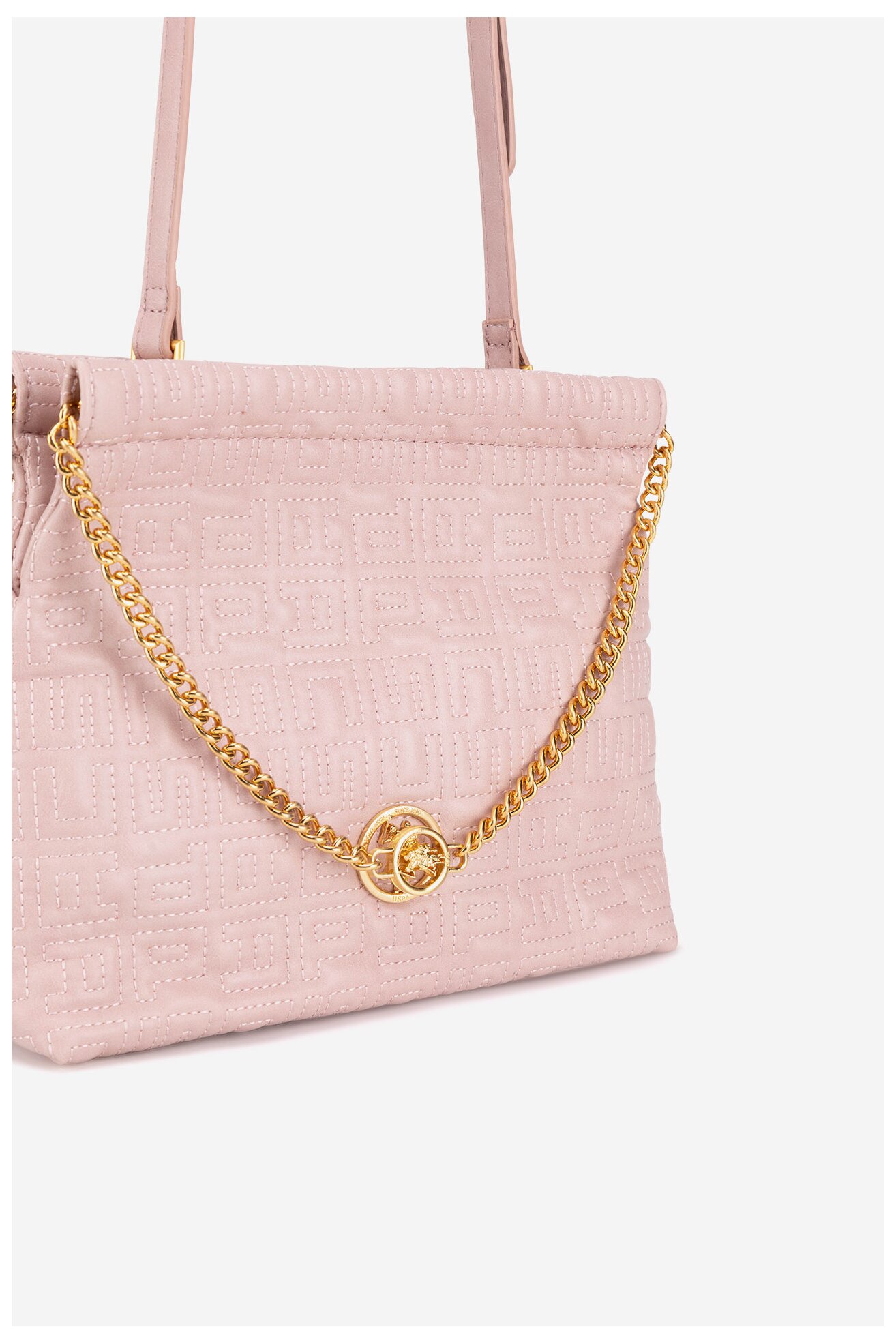 Torebka U.S. POLO ASSN. BIUXT8408WVP Różowy jasny
