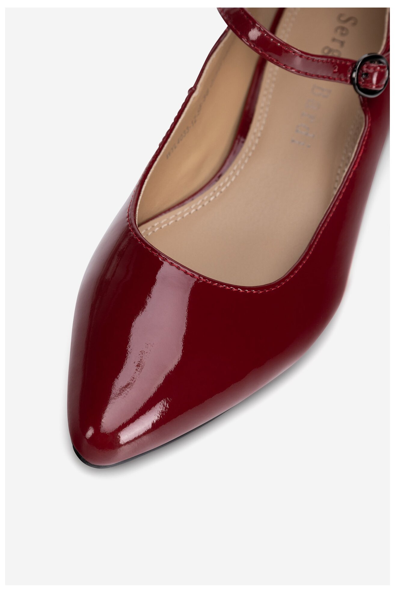 Туфлі-Човники Sergio Bardi WYL4033-1Z-SB БОРДОВИЙ