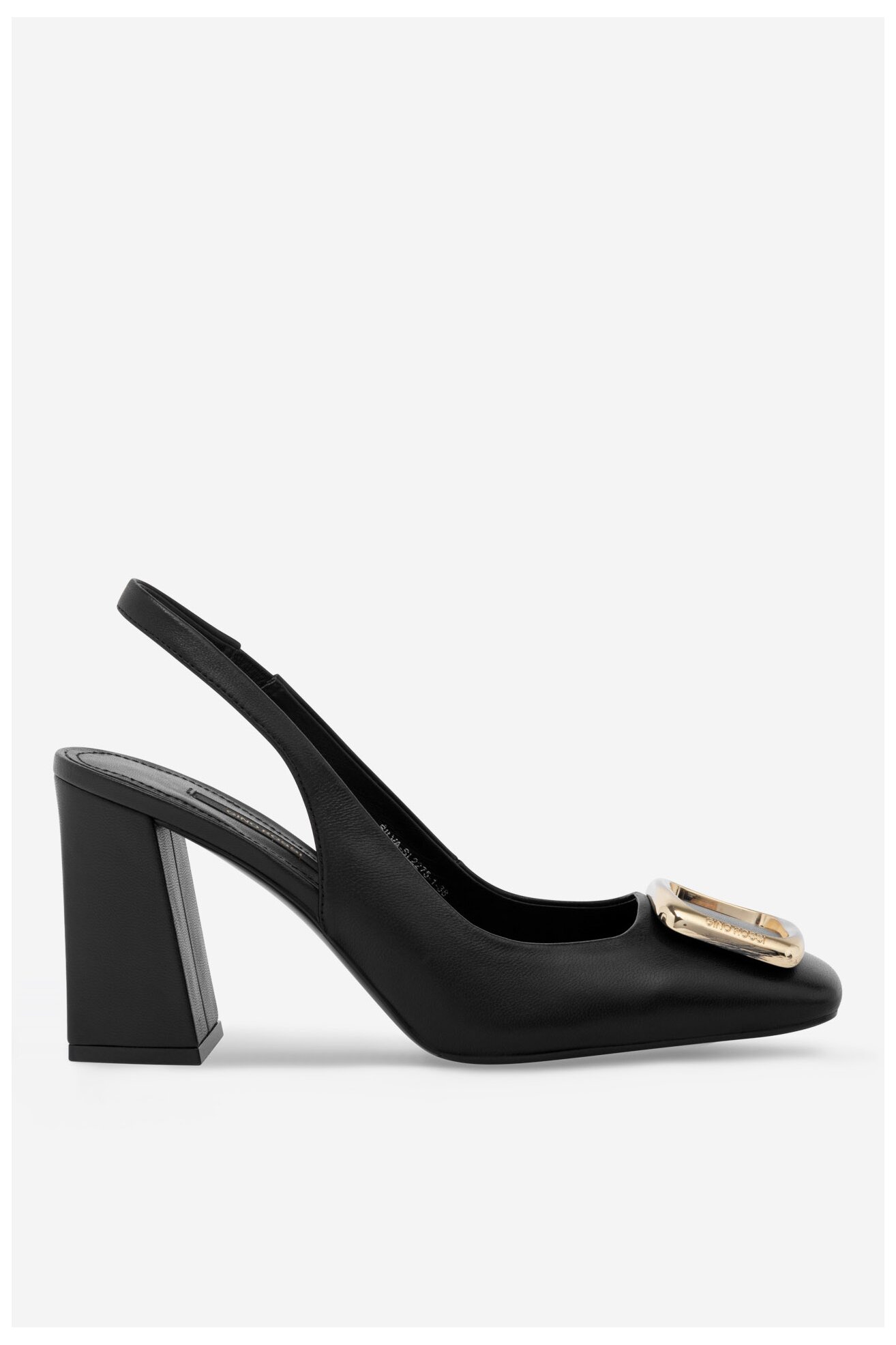 Czółenka Gino Rossi SILVA-SL2275-1 Czarny