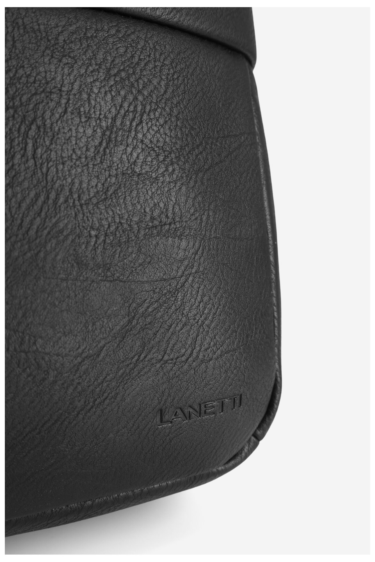 Torba męska Lanetti LAN-N-008-05 Czarny
