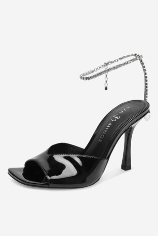 Сандалі EVA MINGE STEPHANIE-V1051L-01 ЧОРНИЙ