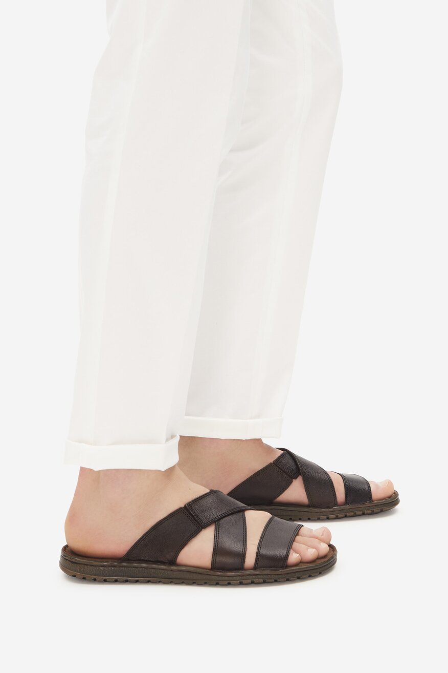 
                Lasocki - Klapki skórzane - 5906751718841