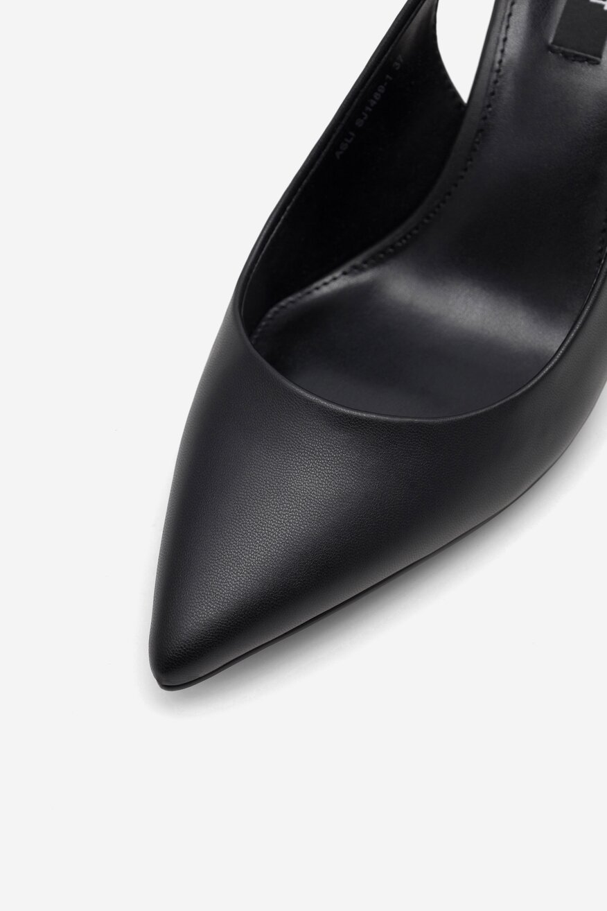 NINE WEST - Czółenka z odkrytą piętą - 5905588148838