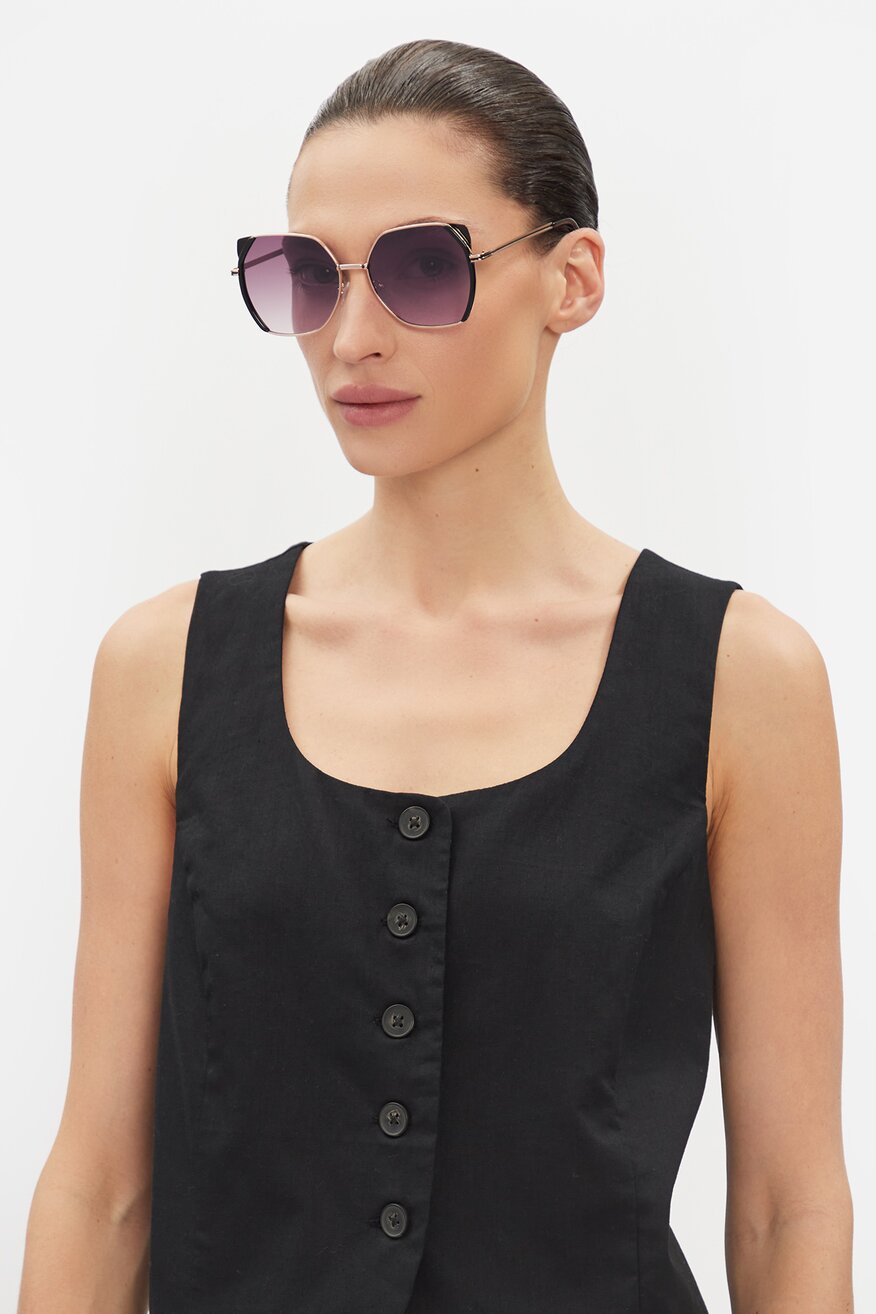 Ženske sunčane naočare Jenny CRNA - 5906751000281