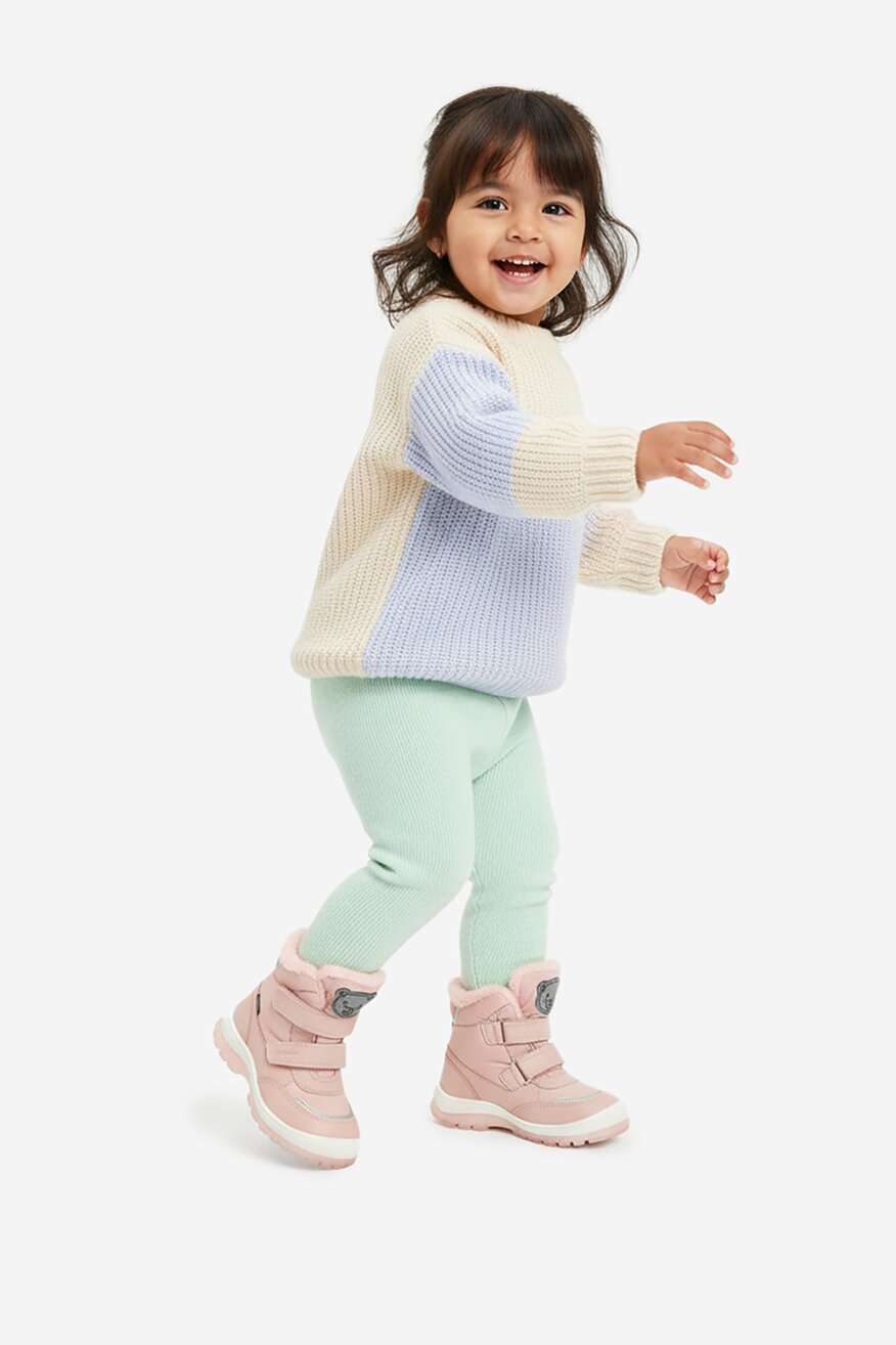 
                Lasocki Kids - Trzewiki skórzane ocieplane - 5906751259818