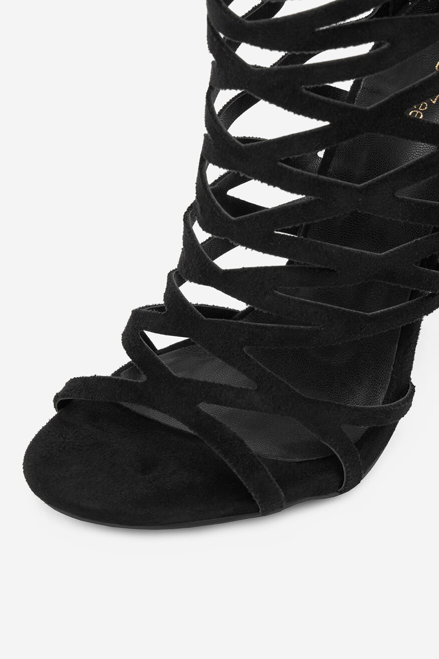 DeeZee - Sandały na szpilce - 5906751135648