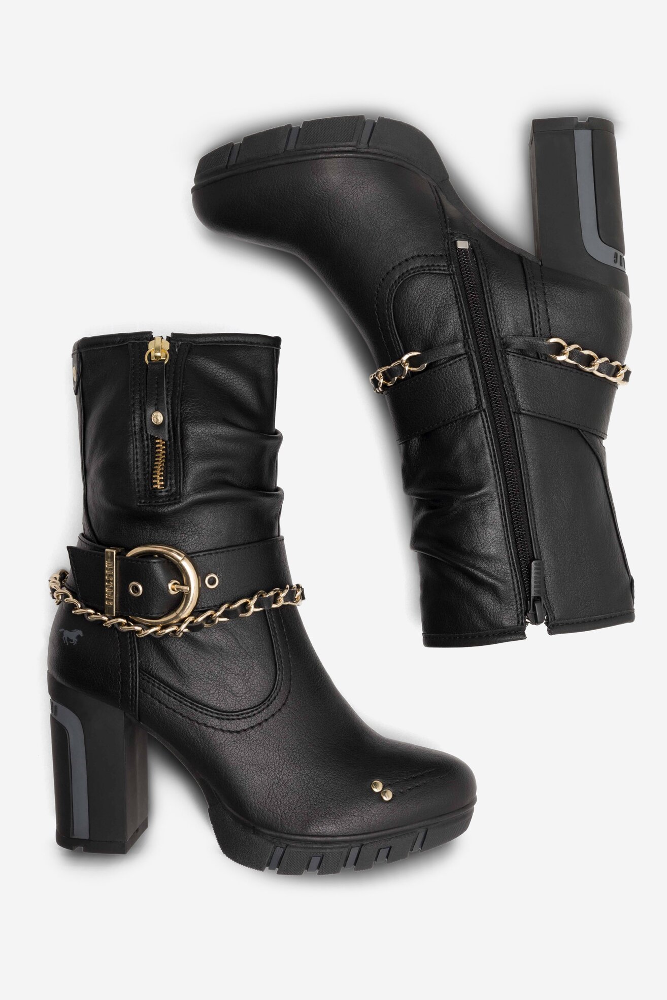 Ботуши Mustang 1363-505 ЧЕРЕН