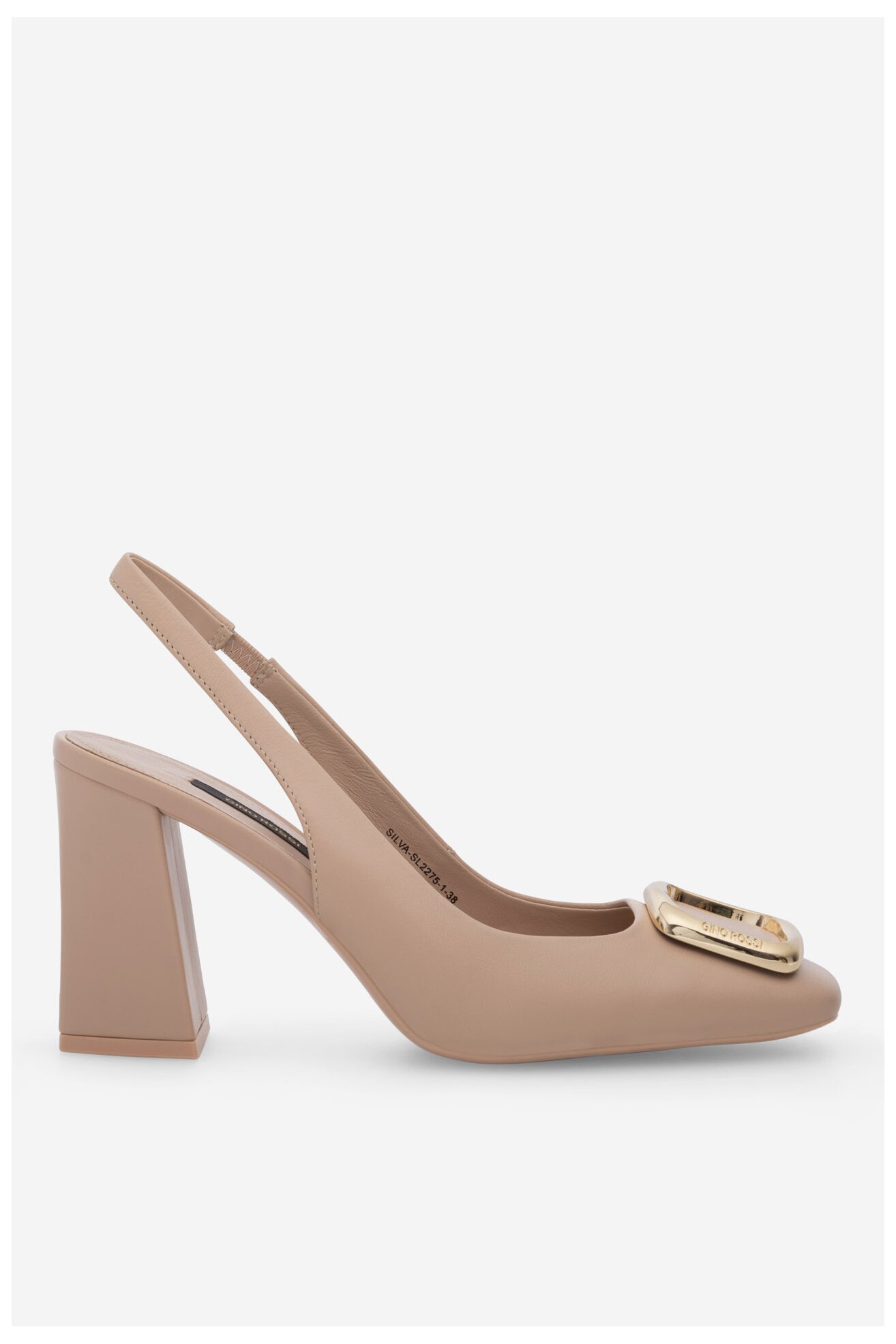 Czółenka Gino Rossi SILVA-SL2275-1 Beżowy
