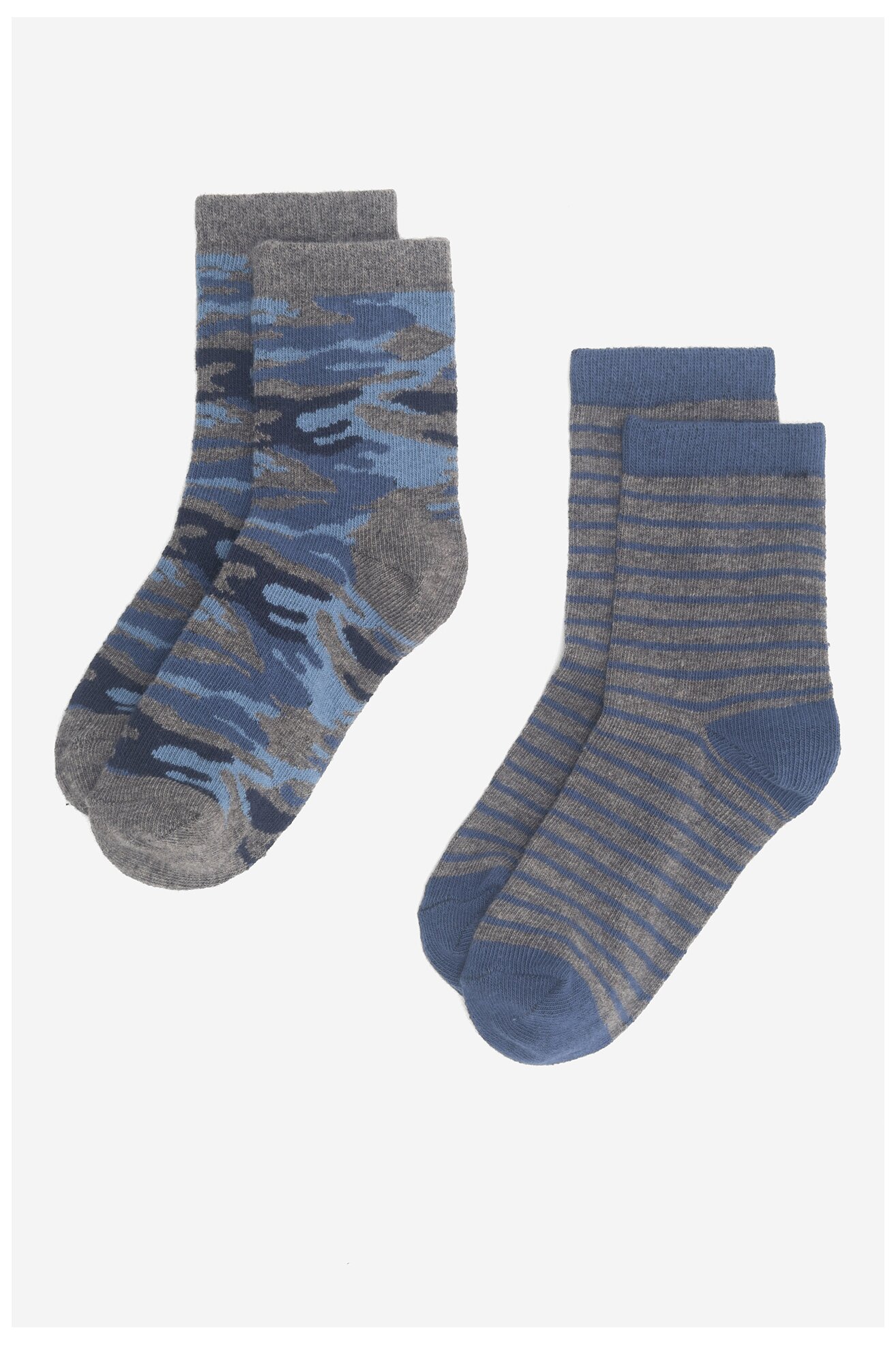 Skarpetki Action Boy 8KB-003-AW23 (2-PACK) Niebieski