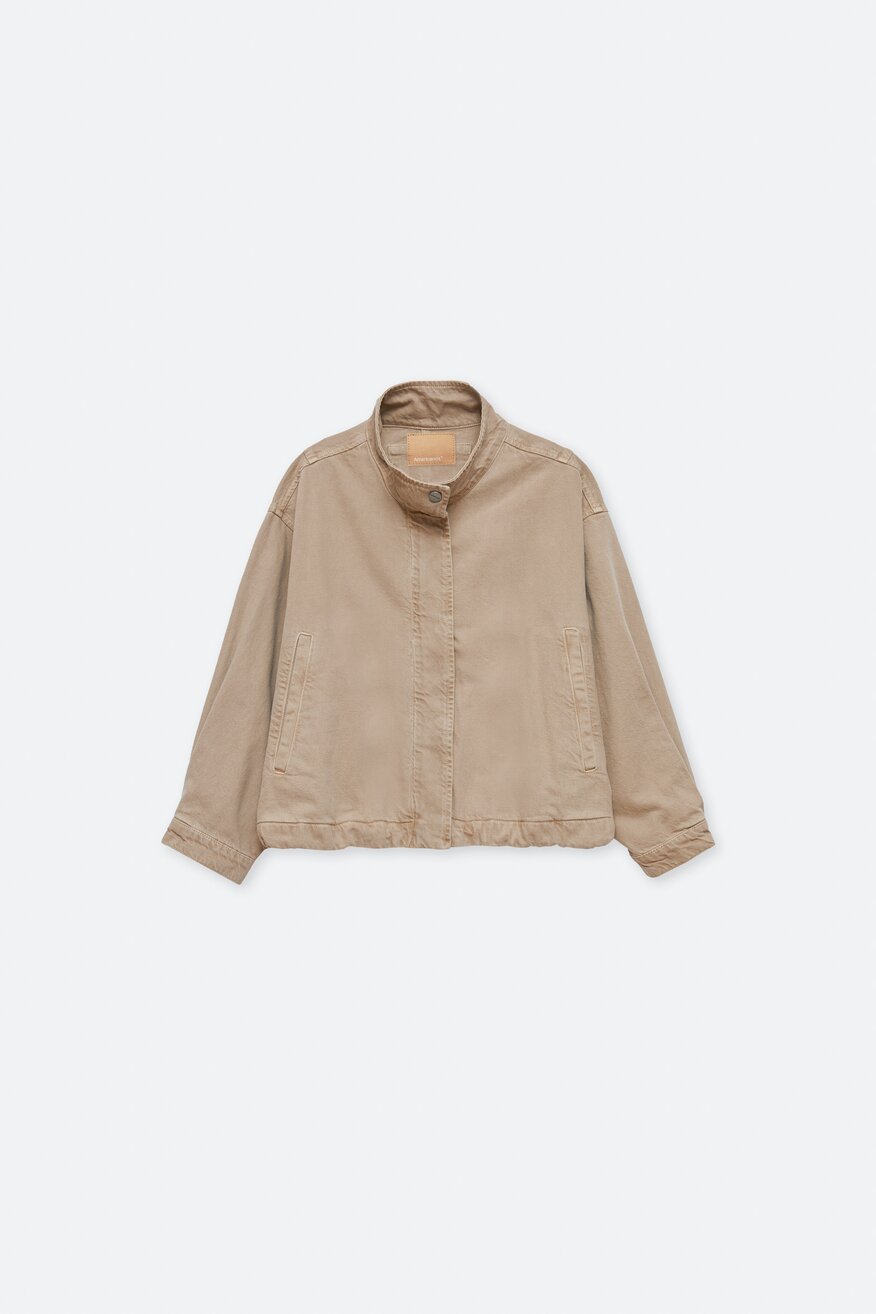 
                Americanos - Kurtka jeansowa beżowa - 2230021004185