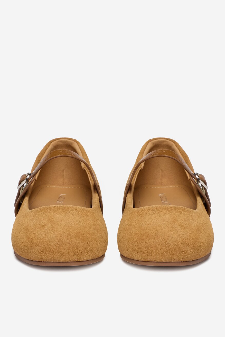 
                Lasocki - Baleriny skórzane - 5906751634837