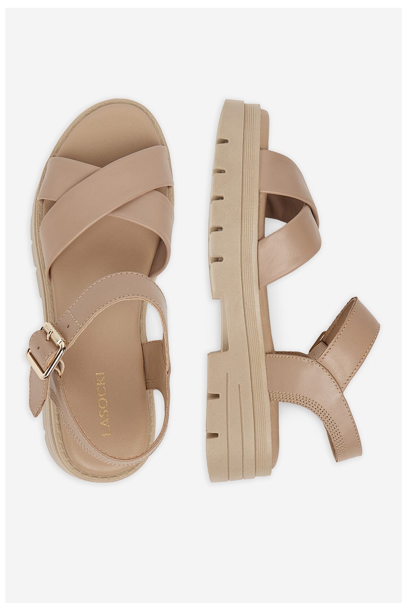 Szandál Lasocki WB-LINA-23 BÉZS