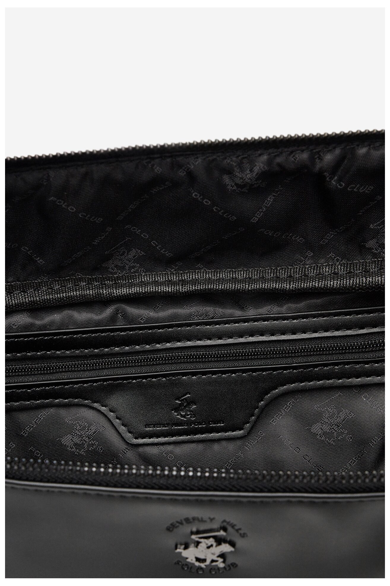 Мъжка чанта Beverly Hills Polo Club BHPC-L-017-07 ЧЕРЕН