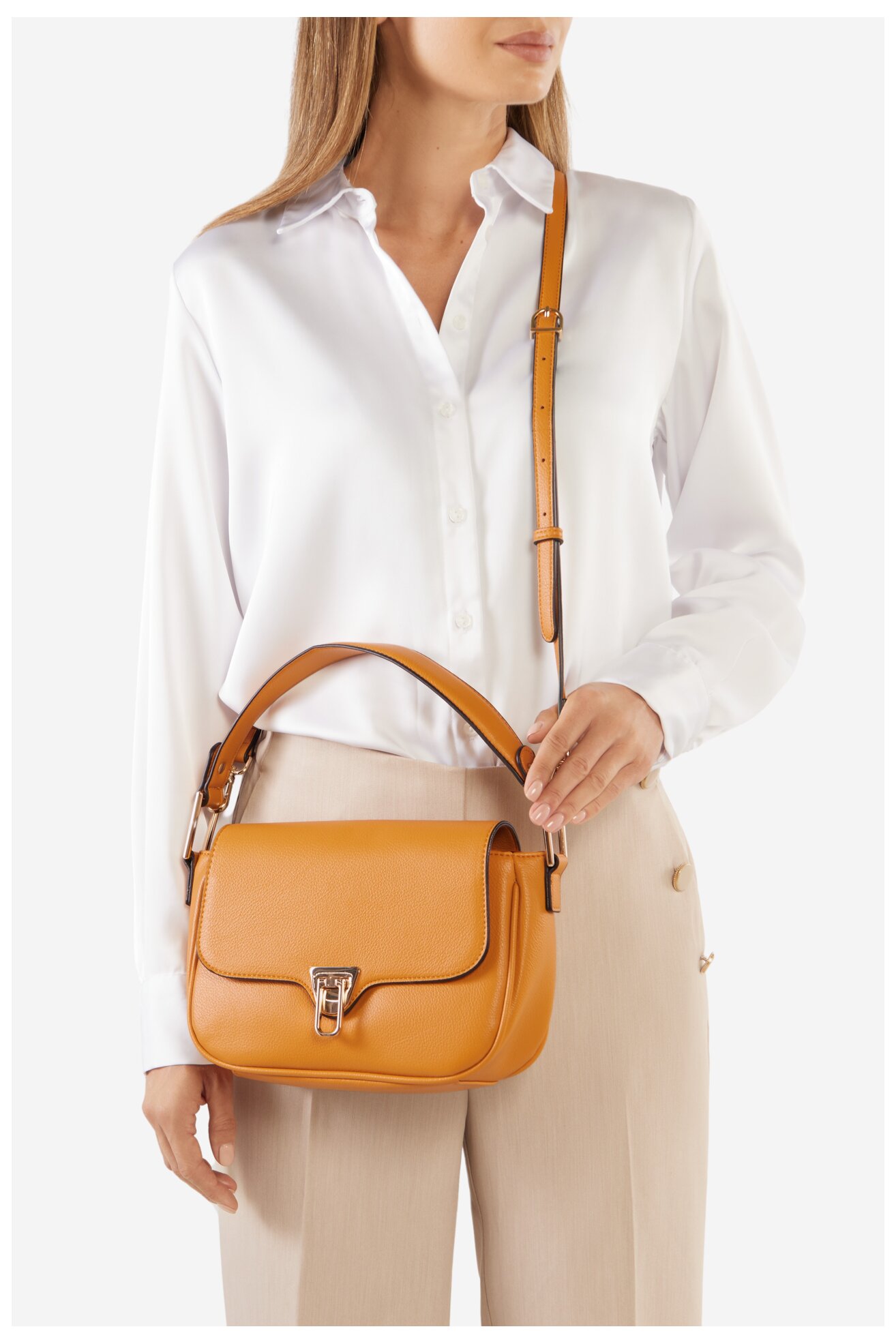 Kézitáska Lasocki LSK-B-020-06 SÁRGA