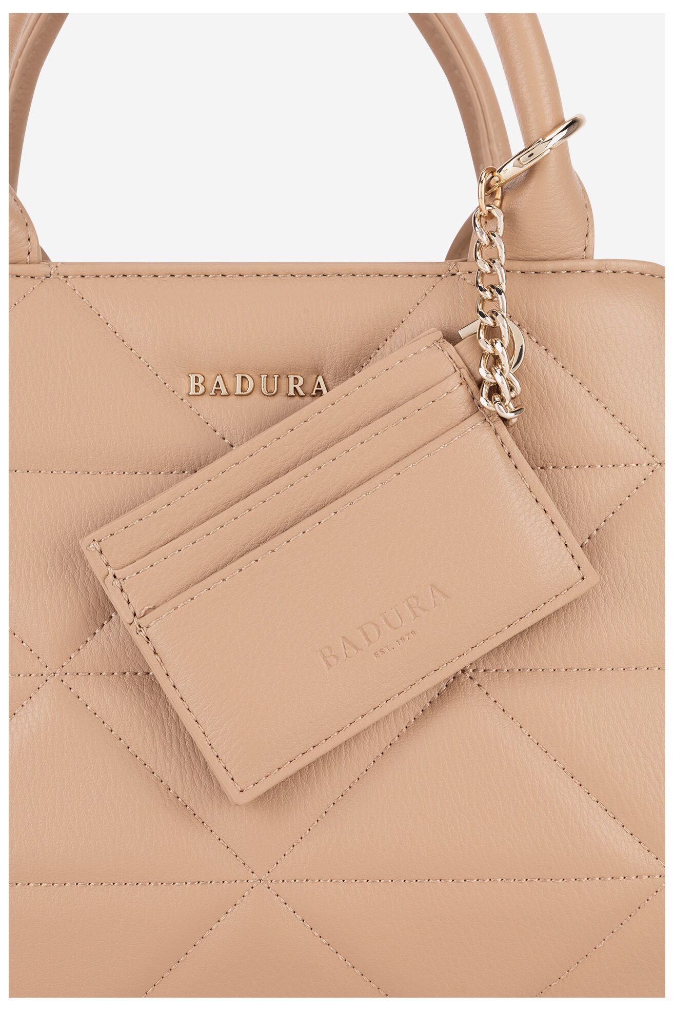 Сумка З Ремінцем Badura LOA6333A СВІТЛО-БЕЖЕВИЙ