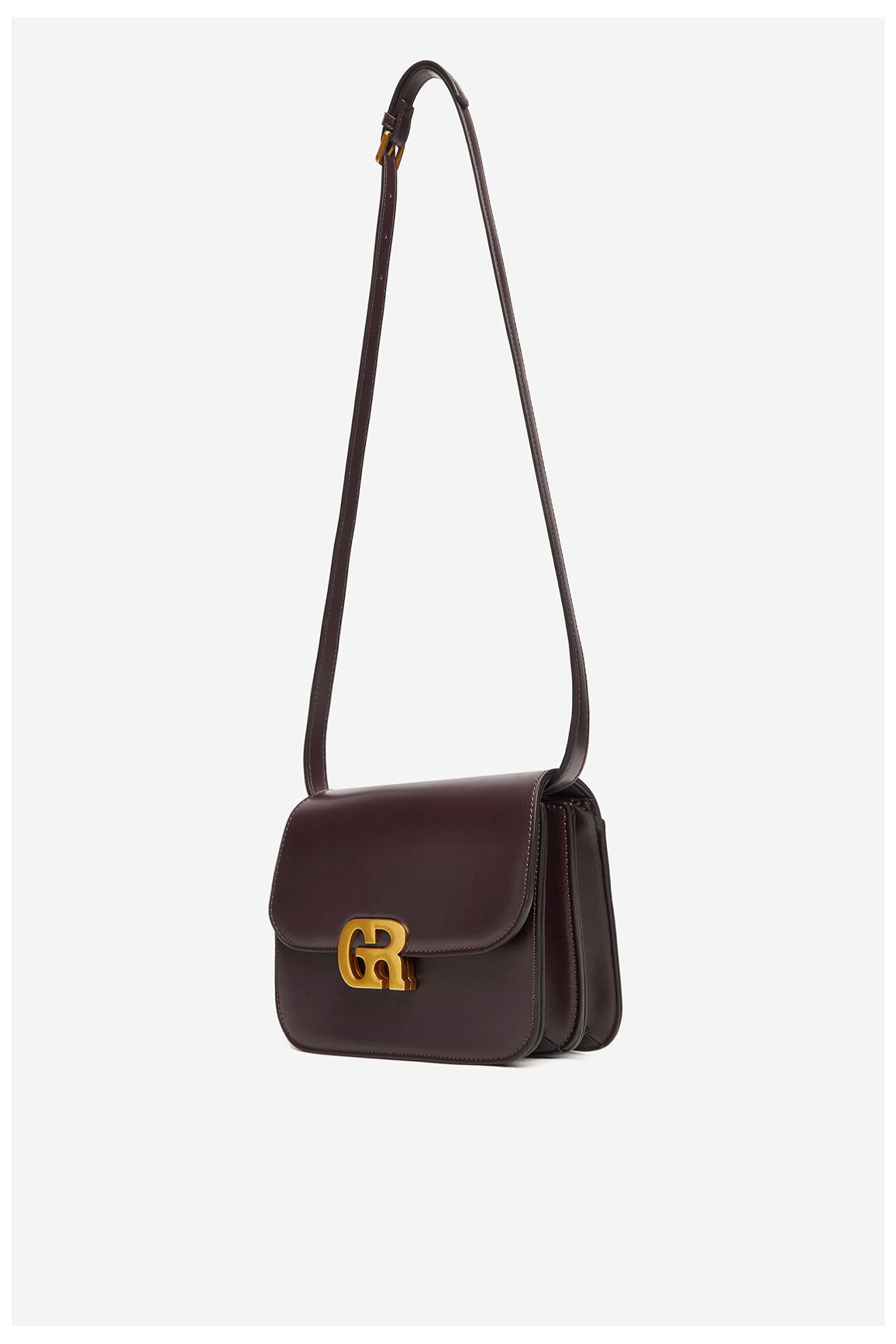 Torebka Gino Rossi CEO-LINA-KQ44 Brązowy ciemny