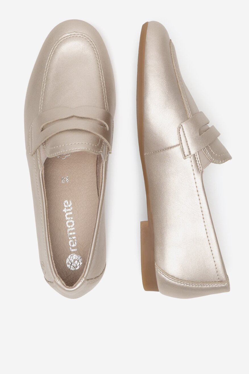 Remonte - Loafersy skórzane - 2230074033347