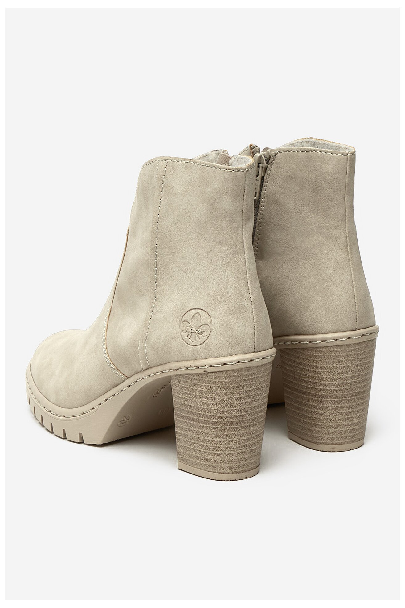 Bokacsizma Rieker Y2553-60 BÉZS