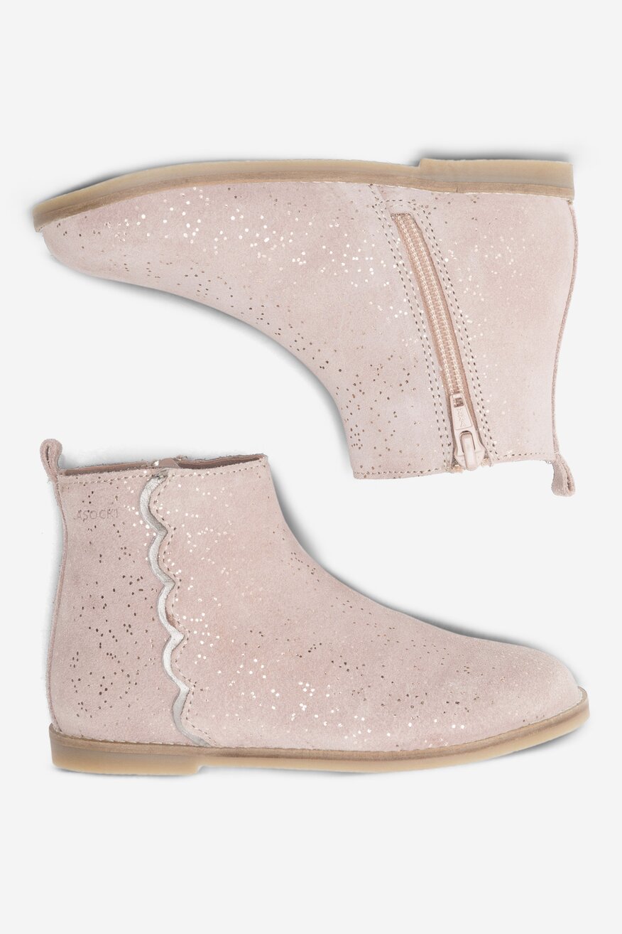 Lasocki Kids - Botki skórzane ocieplane - 5905588147244