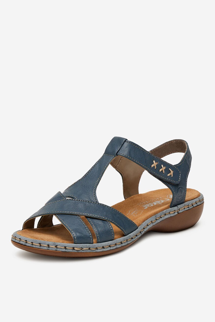 
                Сандали Rieker ТЪМНОСИН - 2230078394475