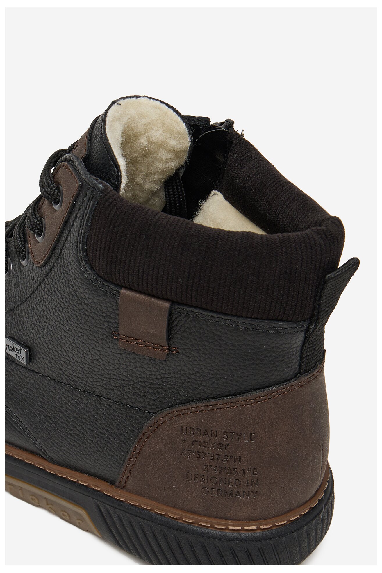 Csizma Rieker CEO-B3343-00 FEKETE