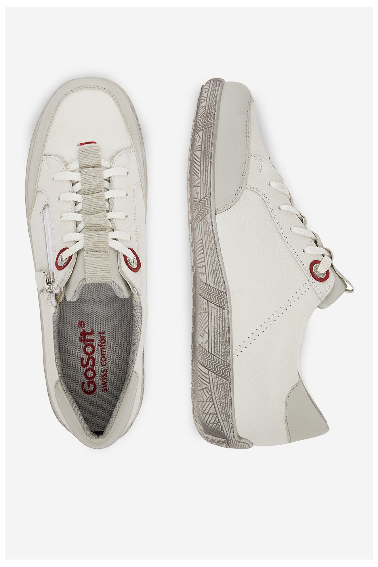 Pantofi casual Go Soft WI23-COMFORT-02 ALB