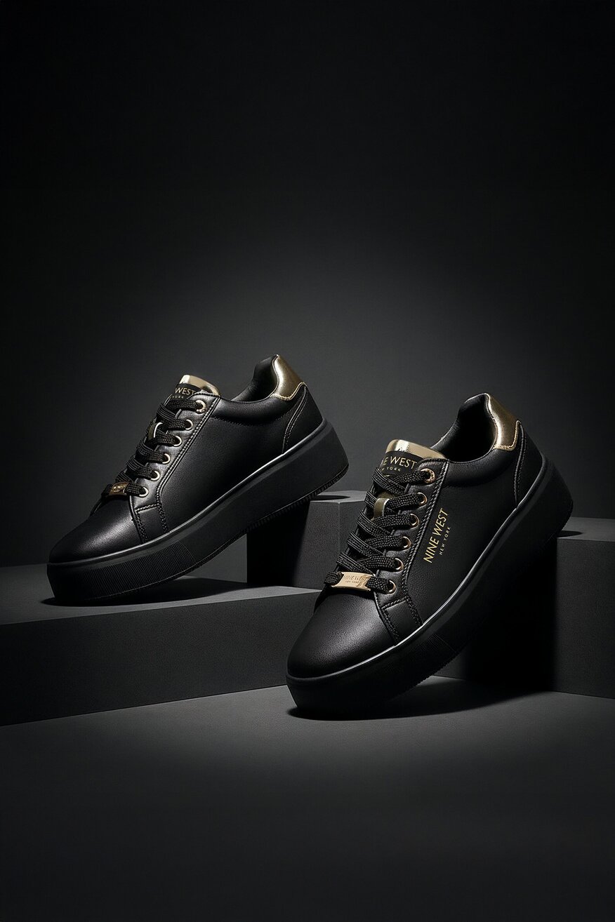 Sneakerși NINE WEST NEGRU - 5906751402726