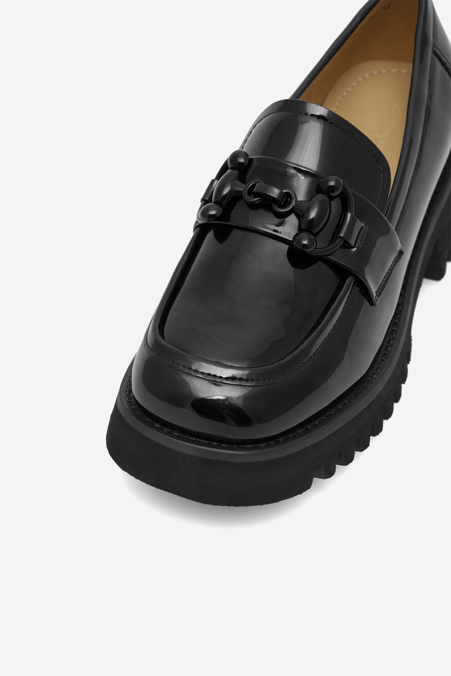 Badura - Loafersy skórzane - 5903698005645