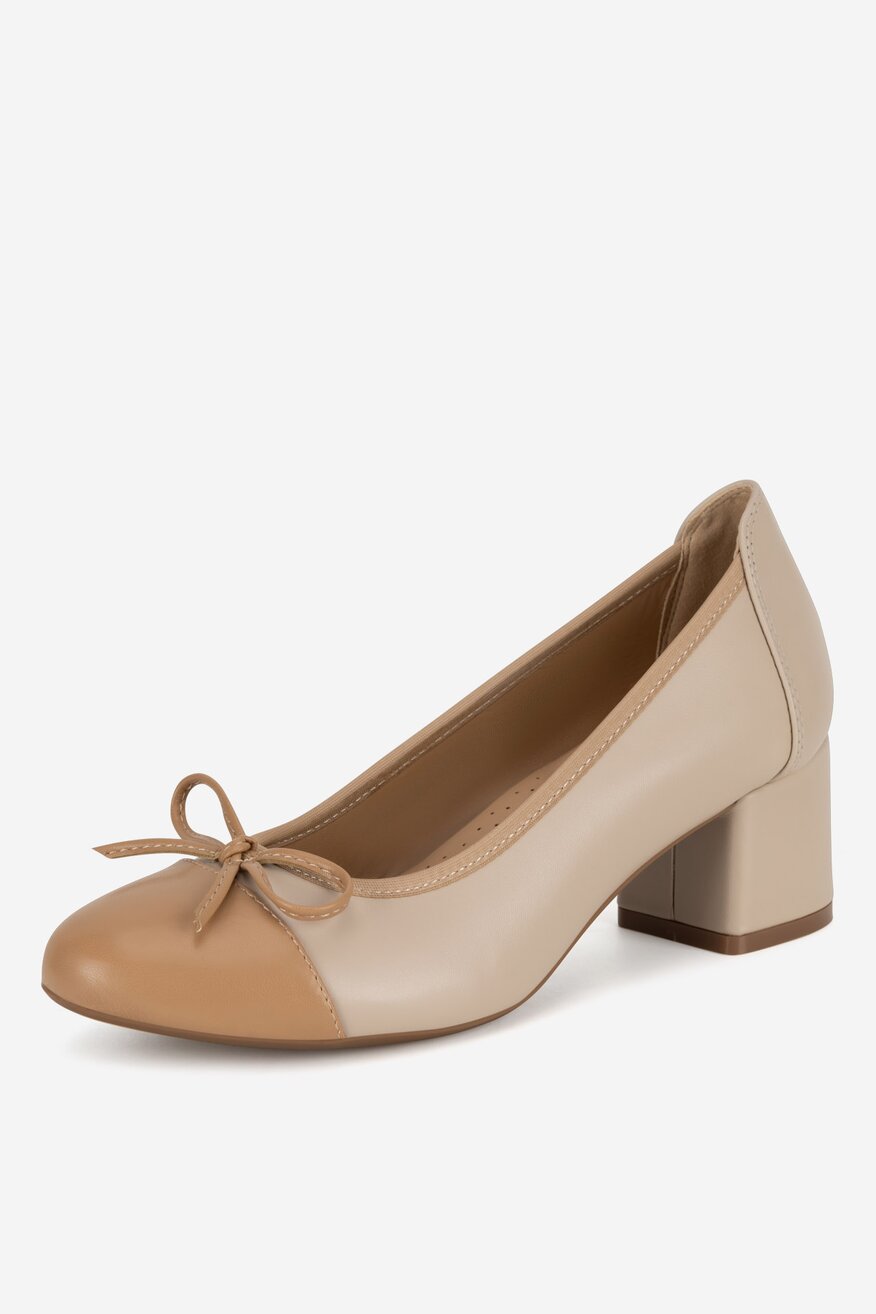 Lasocki - Czółenka skórzane - 5903698117416