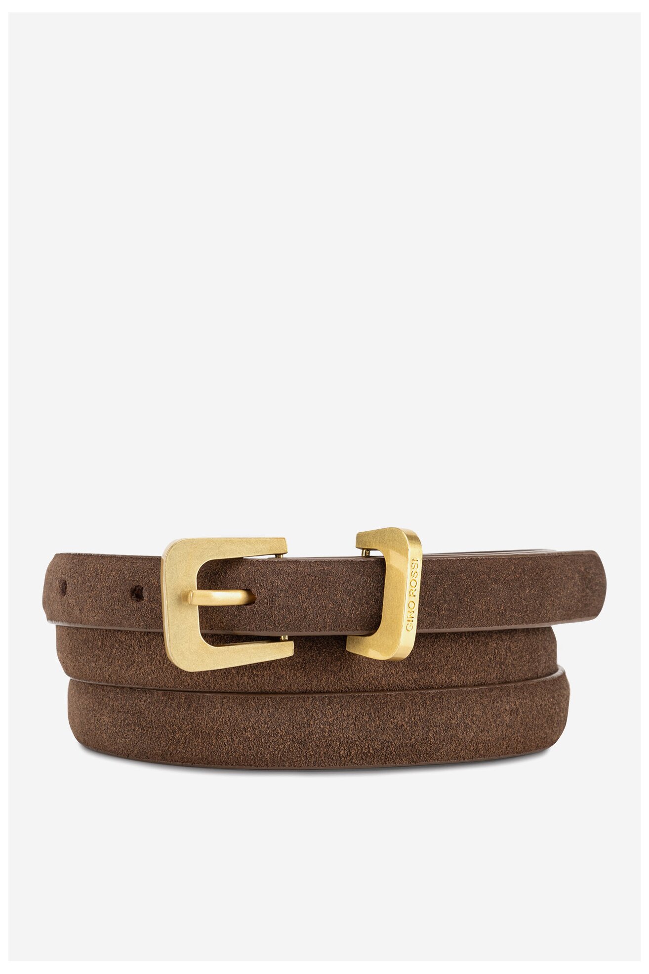 Pasek damski Gino Rossi BLYL24003-1 Brązowy