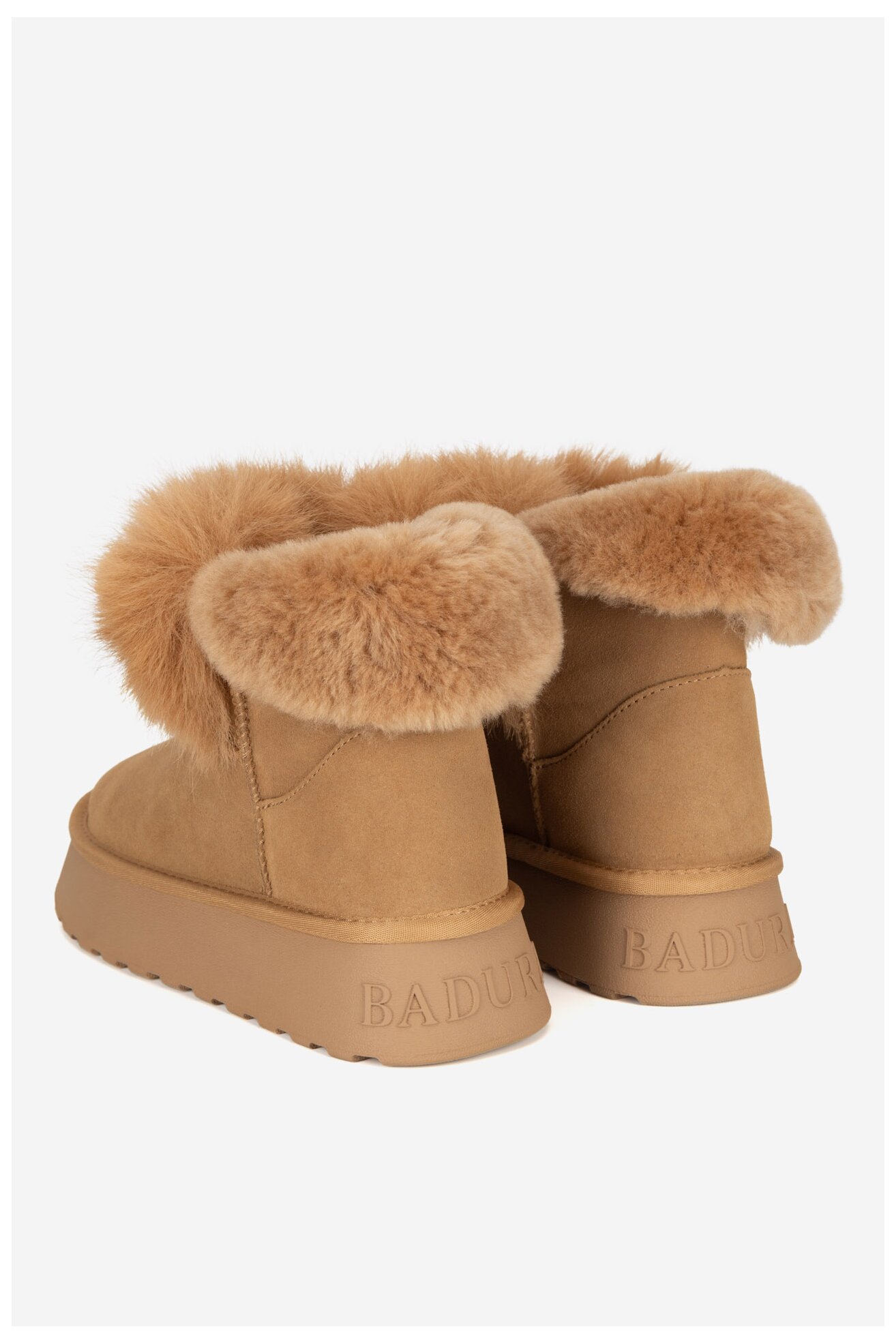 Kratke čizme Badura WFA3081-1 KAMEL