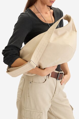 Сумка З Ремінцем GUESS JEANS CWBEO-GUESS-M-002-09 БЕЖЕВИЙ