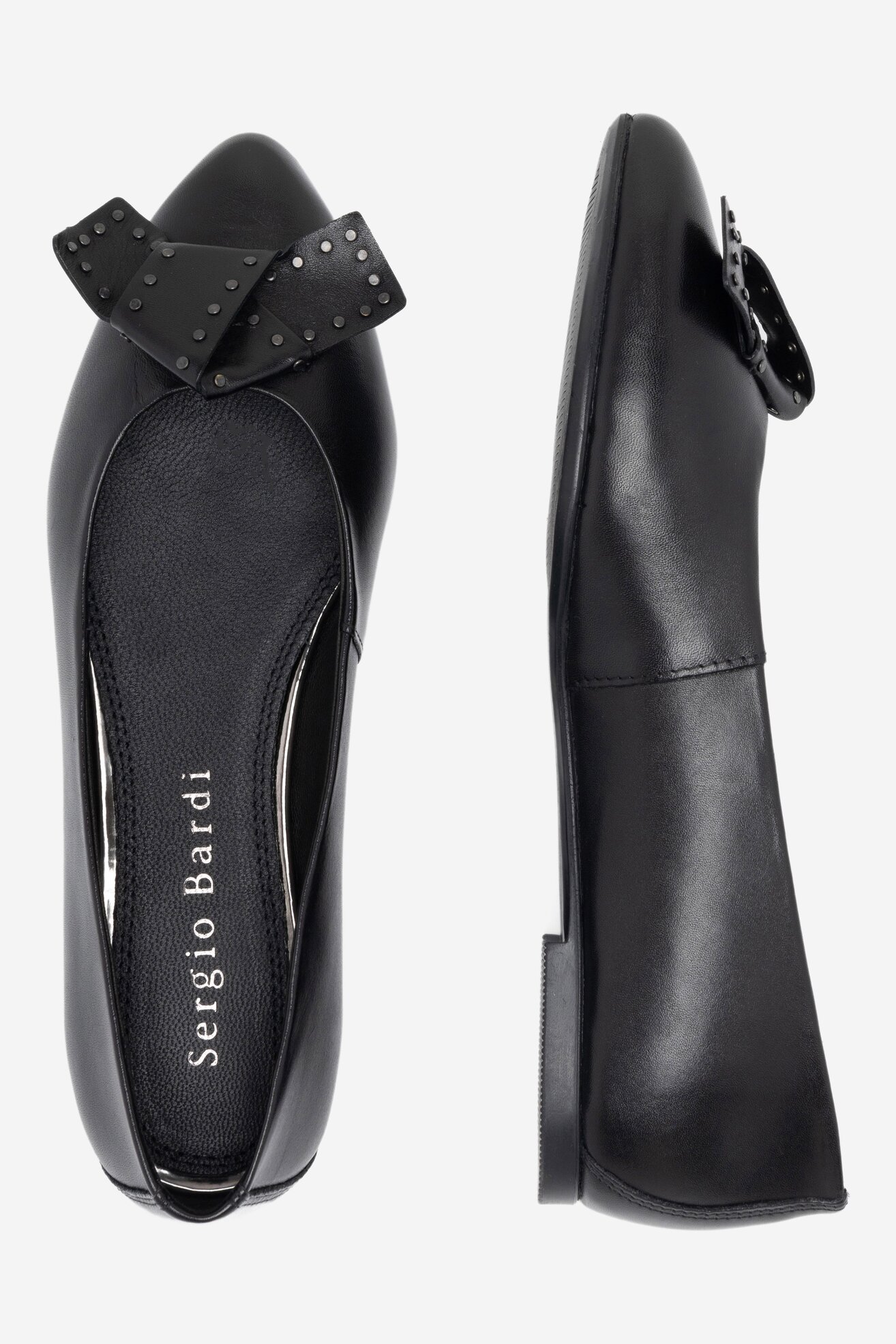 Baleriny Sergio Bardi RST-B1031-04SB Czarny