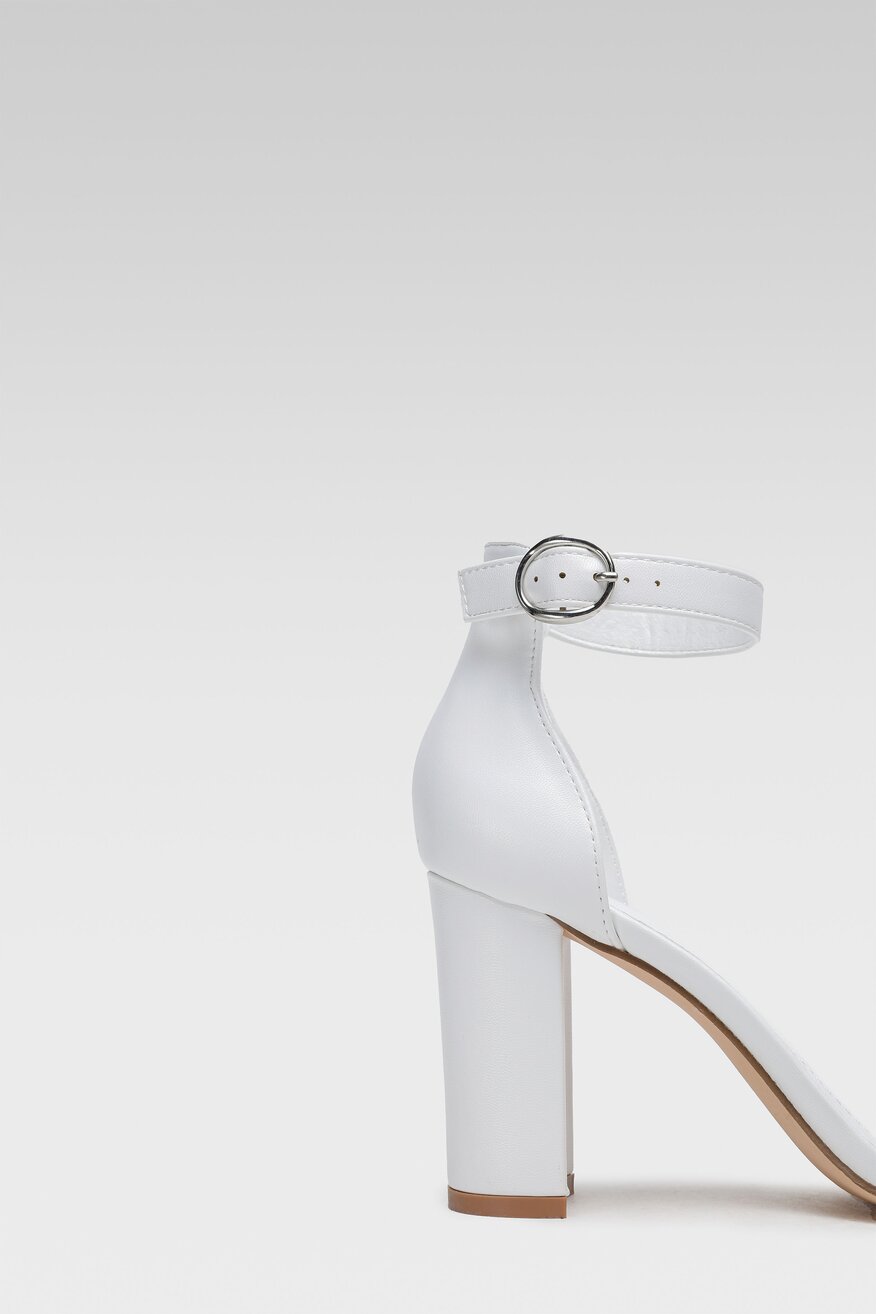 Jenny Fairy - Sandały pastelowe białe - 5904248650520