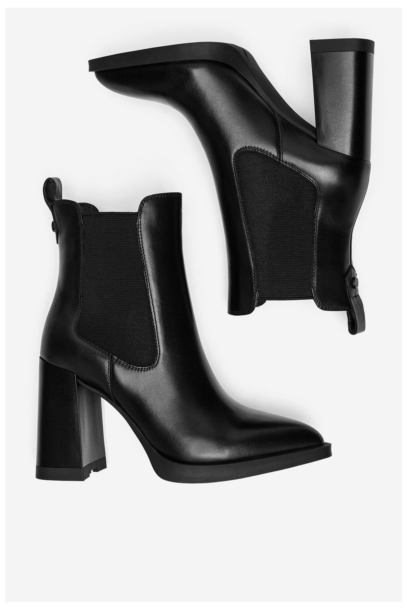 Ghete EVA MINGE ZAKIA-2559-0504 NEGRU