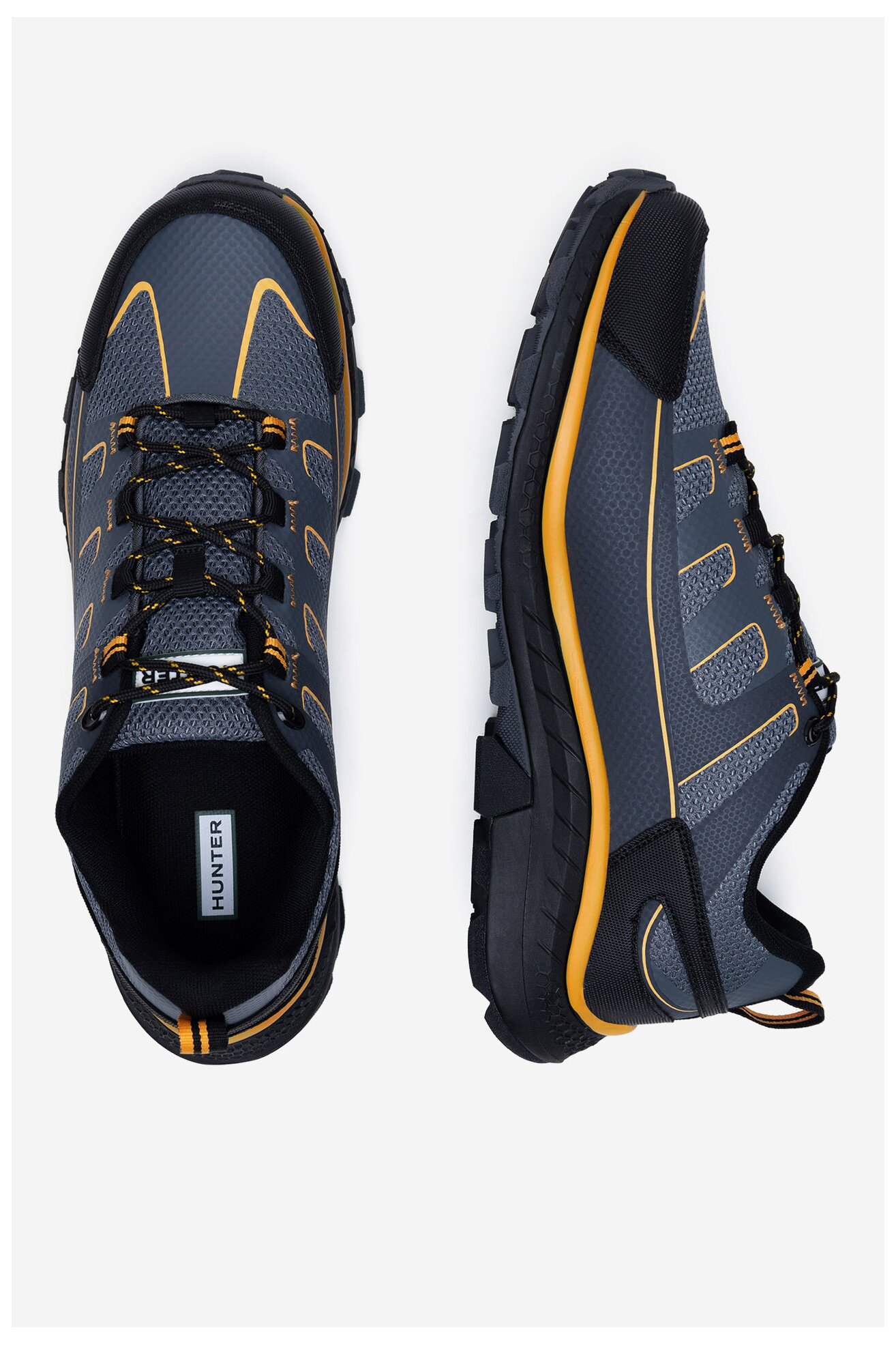 Félcipő HUNTER PEAK RT LOW WP SZÜRKE