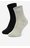 Zokni NINE WEST CEO_LA_NW_17637_W_AW25 (2-PACK) VILÁGOSSZÜRKE