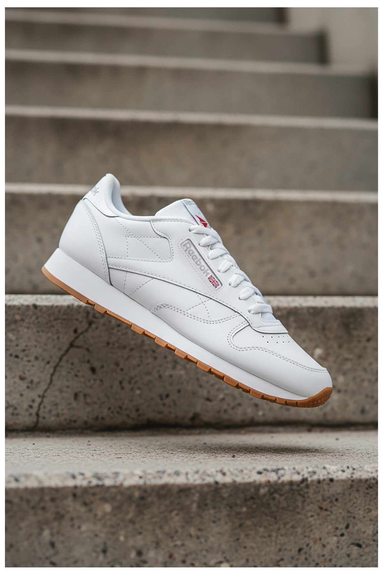 Obuwie sportowe Reebok EO-CLASSIC LEATHER 100008491 Biały