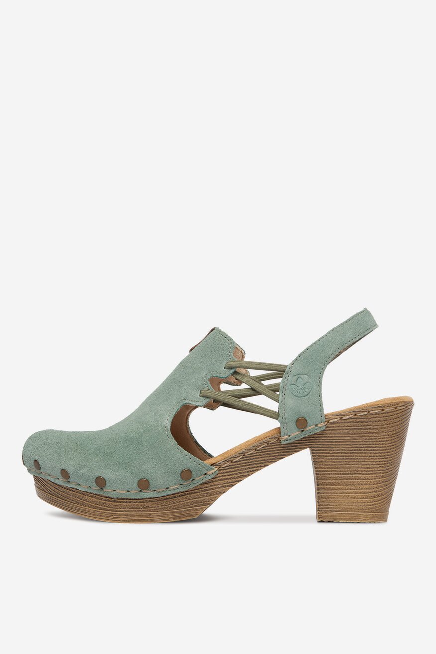 Sandały Rieker CEO-66775-52 Oliwkowy jasny - 5906751826911