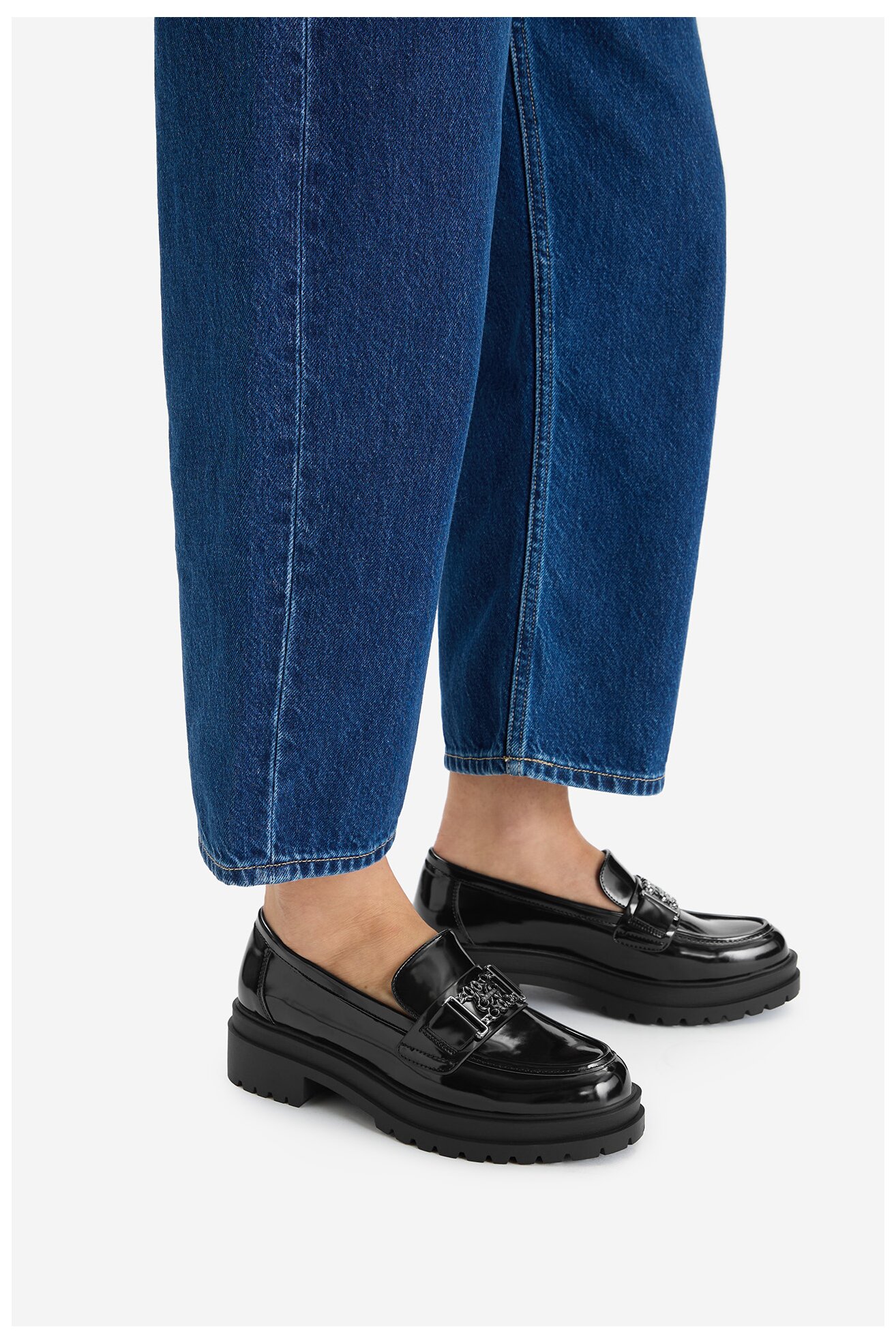 Мокасини NINE WEST CEO-KARIMA-01 ЧОРНИЙ