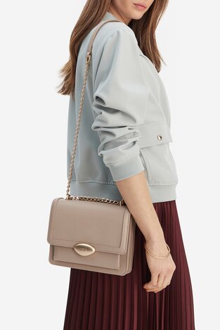 Сумка З Ремінцем Gino Rossi EO-KY129 БЕЖЕВИЙ