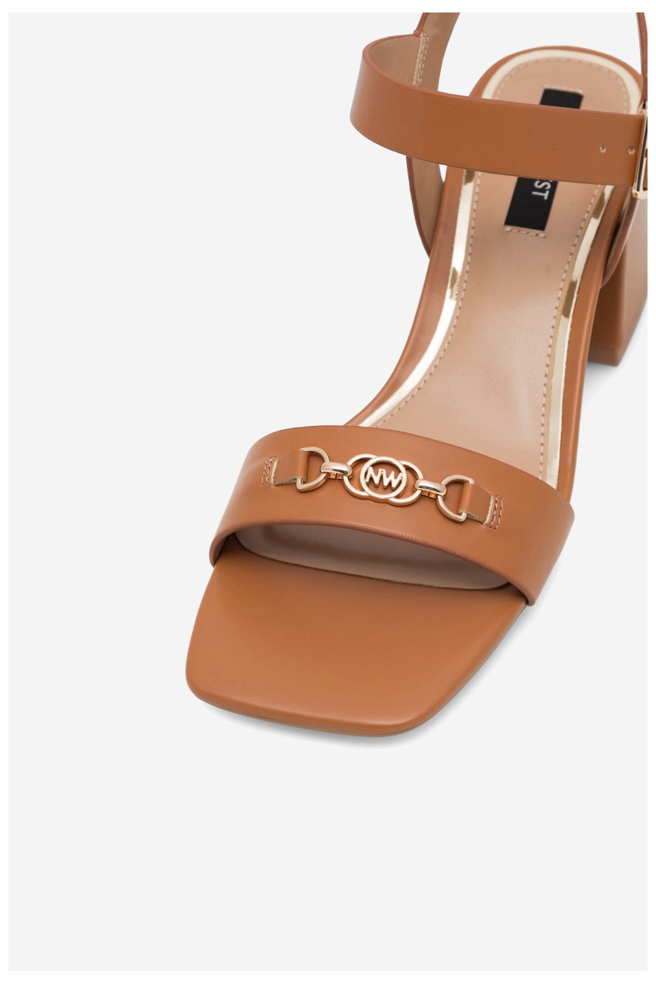 Sandały NINE WEST 123AL0553 Brązowy