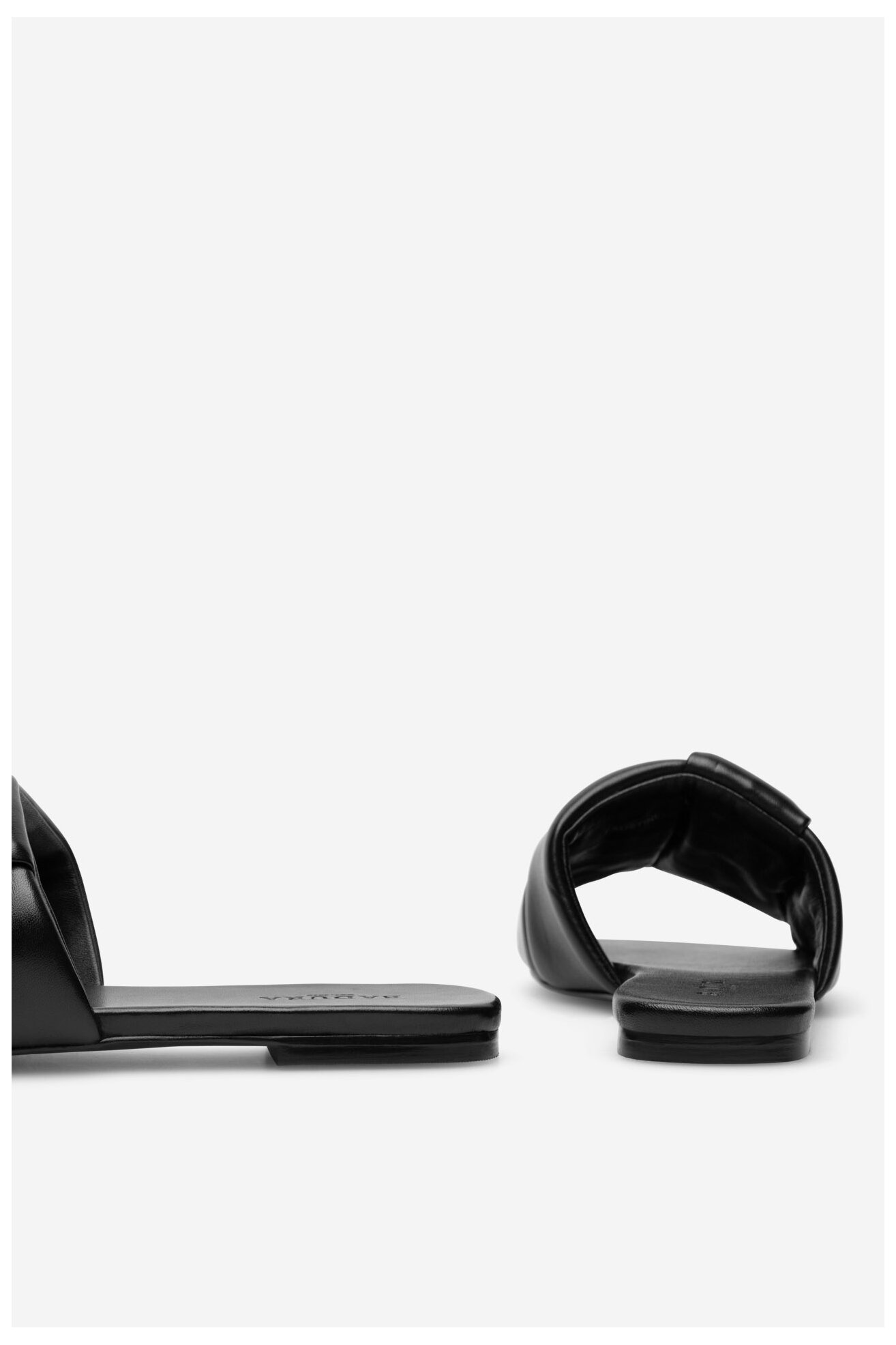 Șlapi Badura FAUSTINE-112793 NEGRU