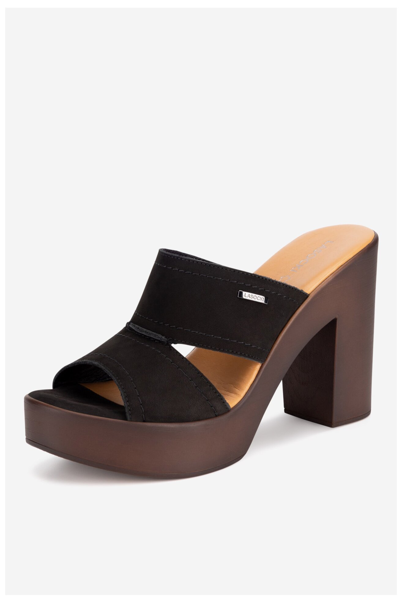 Klapki Lasocki BOLONIA EST-2026-02 Czarny