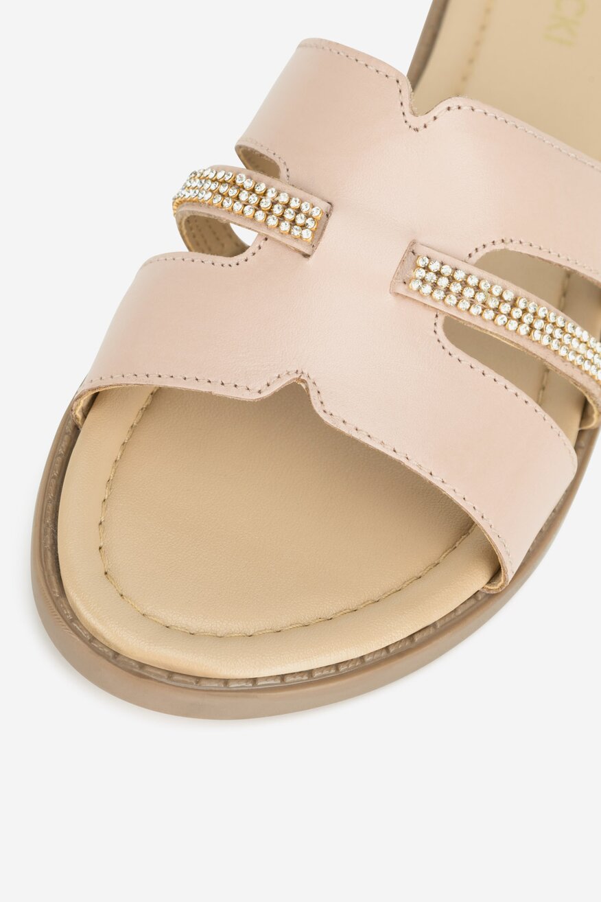 
                Lasocki - Klapki skórzane - 5905588615101