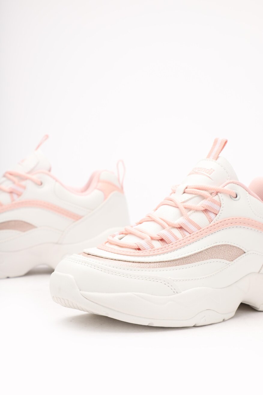 
                Sprandi - Sneakersy pastelowe białe - 5903698343662