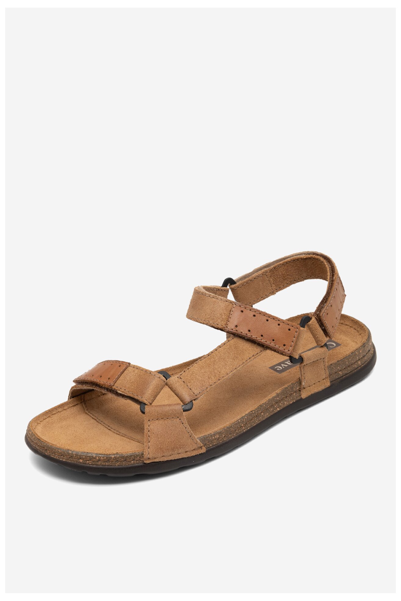 Sandały Cesare Cave LORENZO-17 MI07 Brązowy