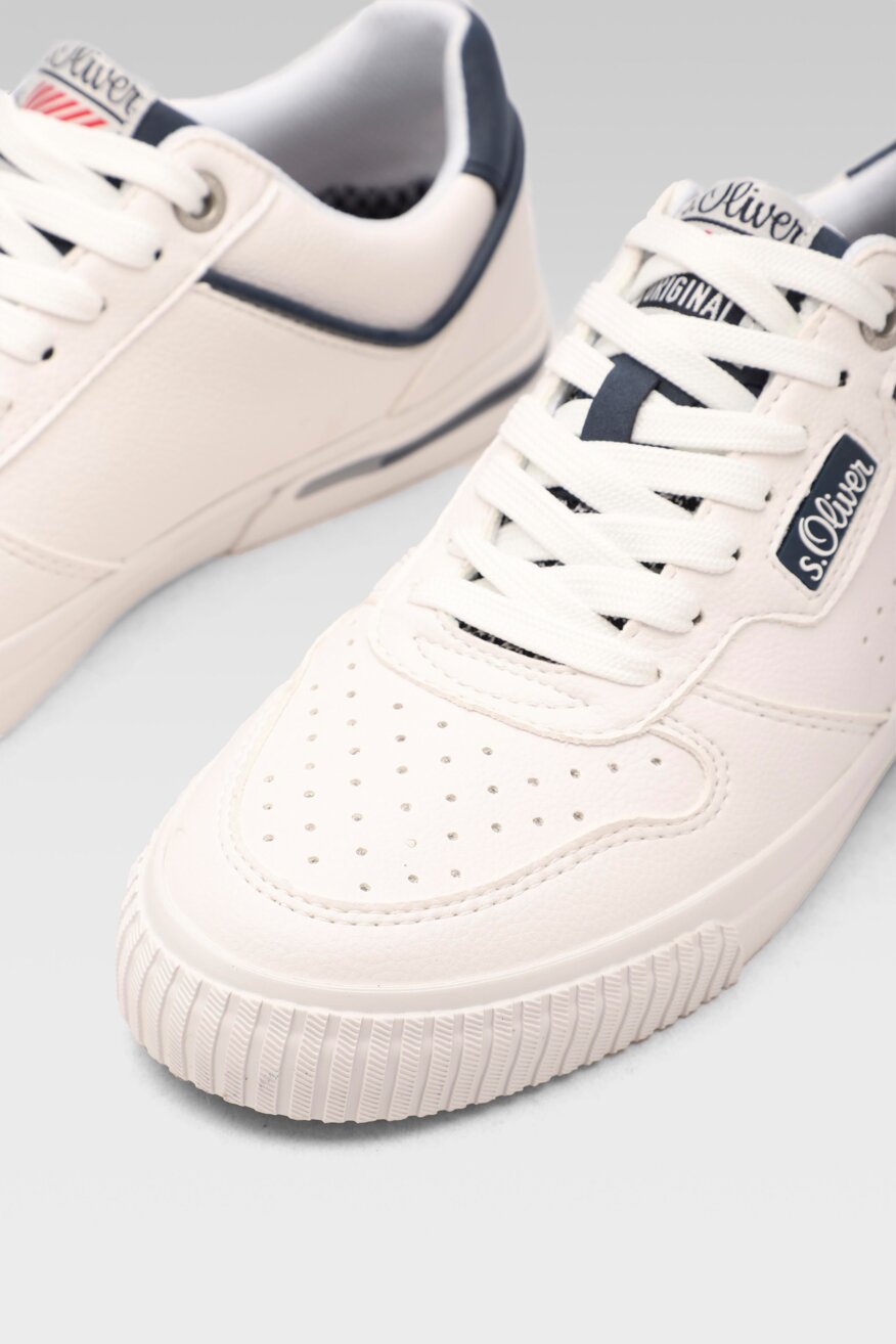 
                S.Oliver RED LABEL - Półbuty pastelowe białe - 5903698353593